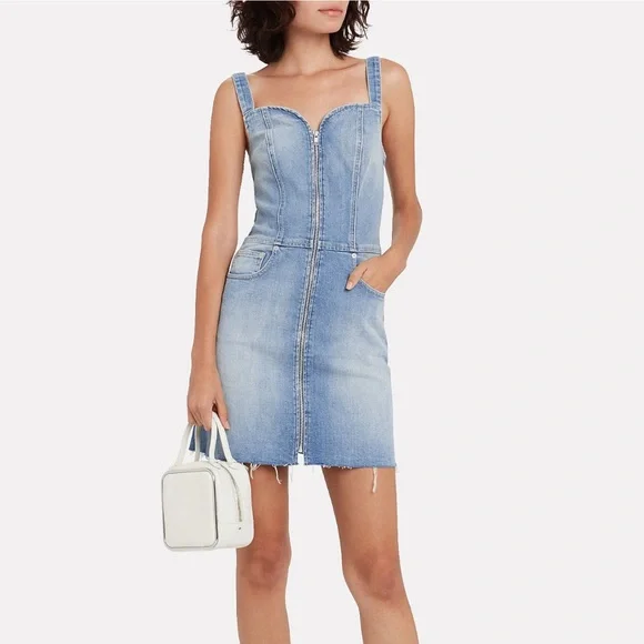 boyish denim dress Boyish Denim THE EMMETT DRESS IN BLUE Small